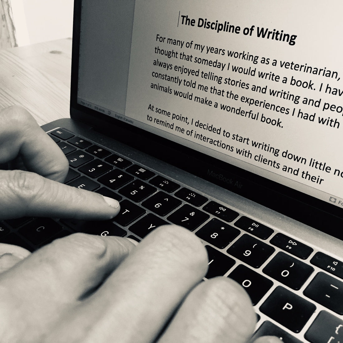 The Discipline of Writing